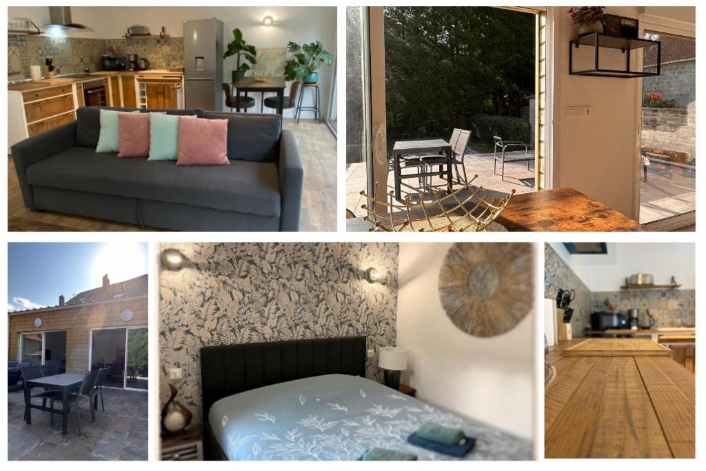 Apartment *rivage* Spacieux T2 Rdc Sur Cour:jardin-fibre-netflix-terrasse *
